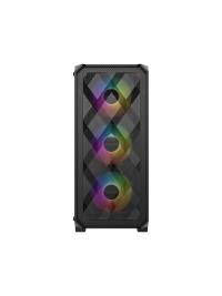 FAZEON F4 650W 80+ BRONZE 4x120MM RGB FANLI mATX MESH KASA